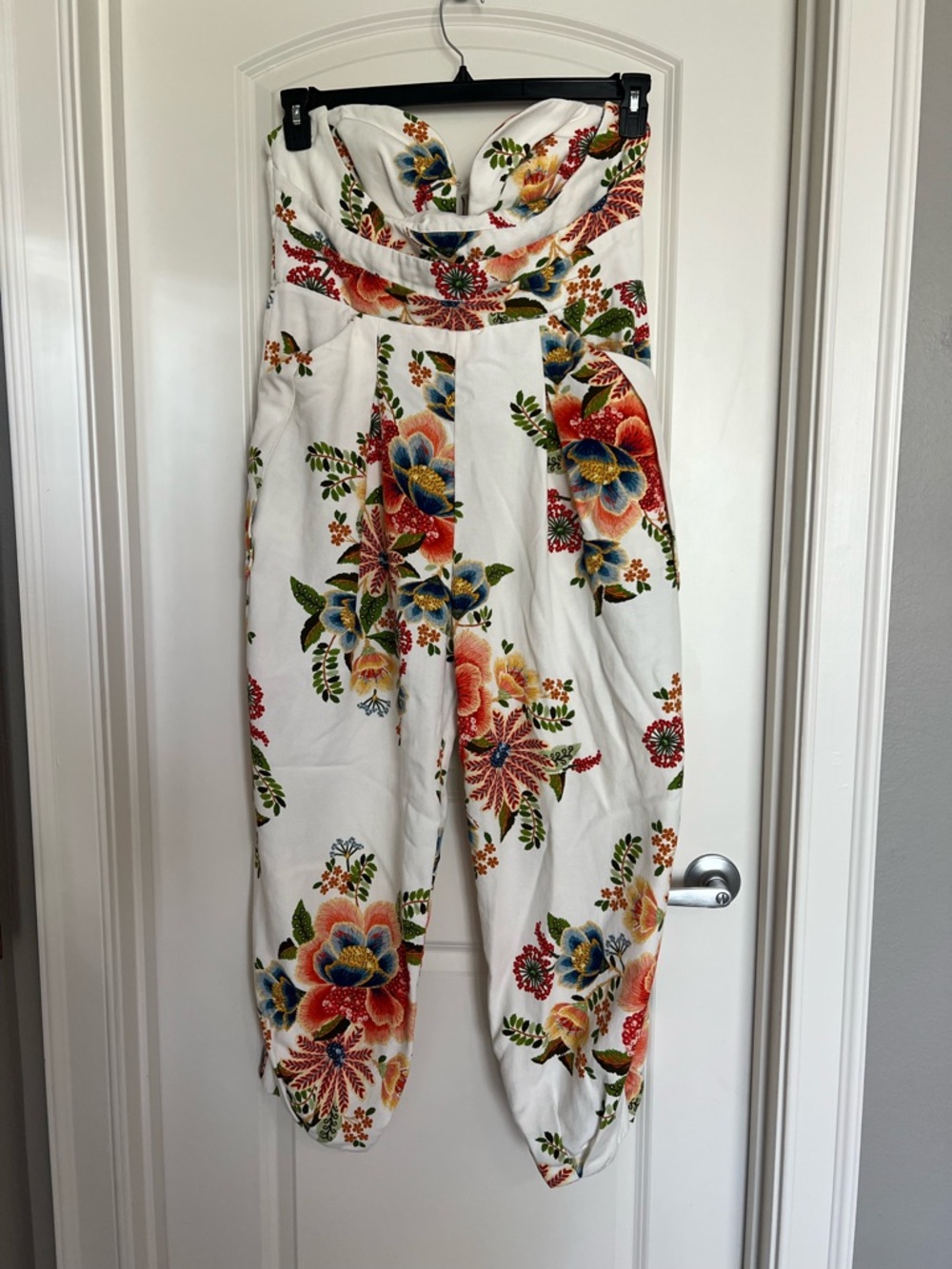 Farm Rio Strapless Jumpsuit - Picture 8 of 12